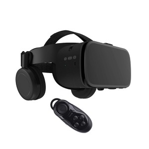 2020 Upgrade 3D Glasses VR Headset Cardboard Bluetooth Virtual Reality Glasses Wireless VR Helmet