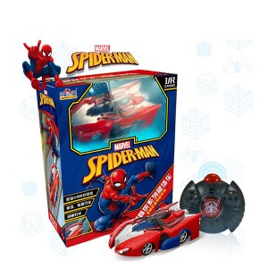 Hot Marvel Spiderman Remote Control Car Wall Climbing Charging Toy Car Boy