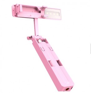 Bluetooth selfie stick mini integrated with fill light, portable night shot
