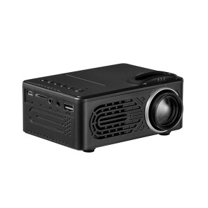2020 Portable TFT LCD Home Theater Multimedia Mini Projector, Built-in Speaker Home Projector