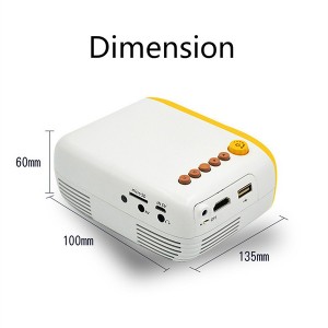 2020 Portable New Promotion Best Price Mini Video Home Projector Lamp Wholesale