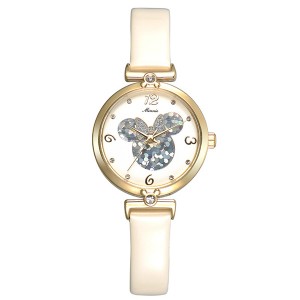 Hot sale Beautiful Pink Diamond Ladies Quartz Watches