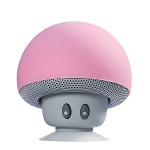 Cartoon small sucker small mushroom bluetooth speaker, cheap portable portable bluetooth speaker